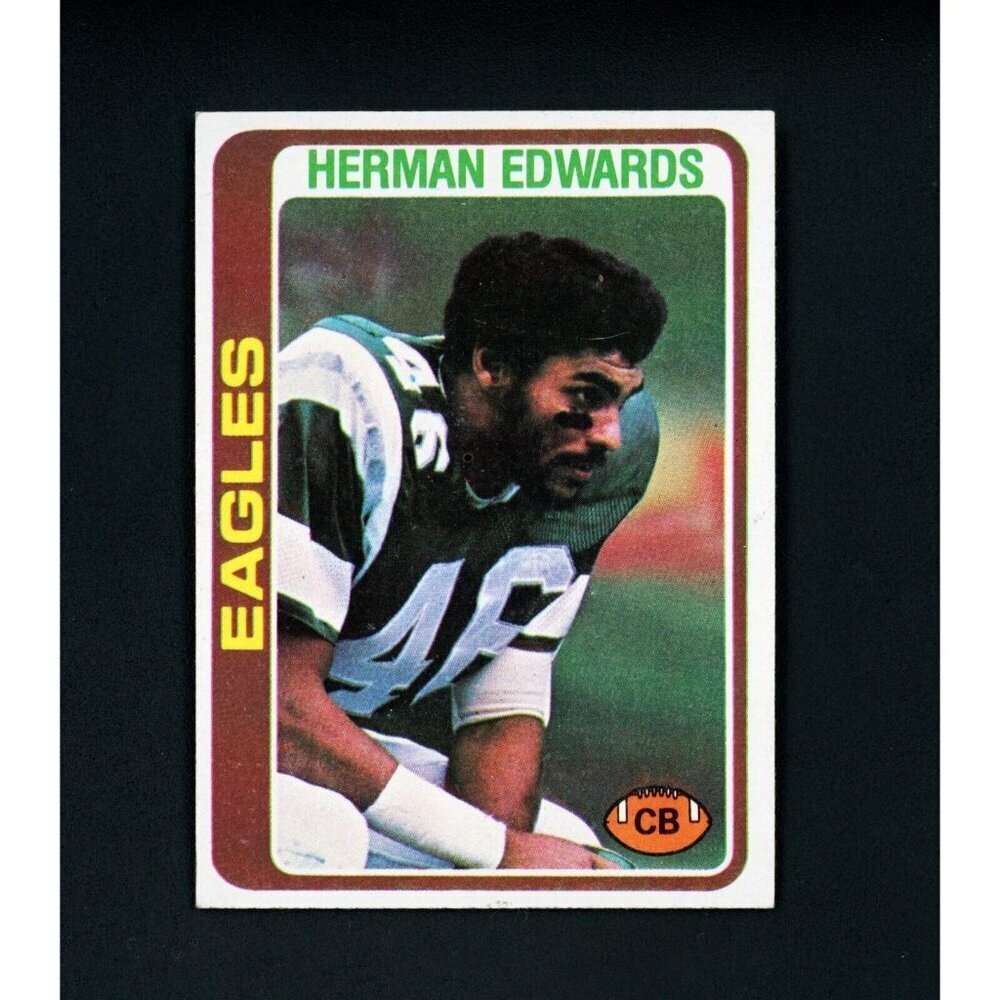 Herman Edwards 1978 Topps Rookie Philadelphia Eagles #404